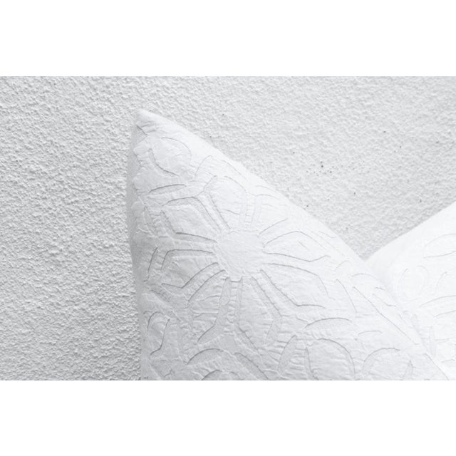 Mystic Euro Applique Pillow Cover For Sale - Image 4 of 8