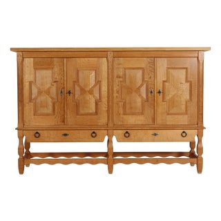 Danish Sideboard in Oak by Henning Kjærnulf, 1970s For Sale