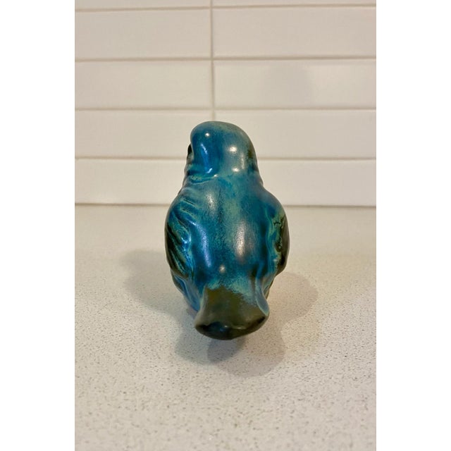 Vintage Late 20th Century Howard Pierce Porcelain Blue Birds - A Pair For Sale - Image 9 of 13