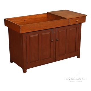 Large Reproduction Dry Sink Made by Wayne Kramer For Sale