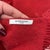 French Givenchy Red Solid 100% Wool Scarf For Sale - Image 3 of 9