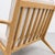Mid Century Modern Oak Lounge Chair – Handcrafted Sculptural Armchair For Sale - Image 12 of 13