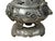 Chinese Silver Color Round Dragon Theme Incense Burner Display Art For Sale - Image 14 of 18