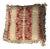 Italianate Scrolled Square Silk Pillow For Sale