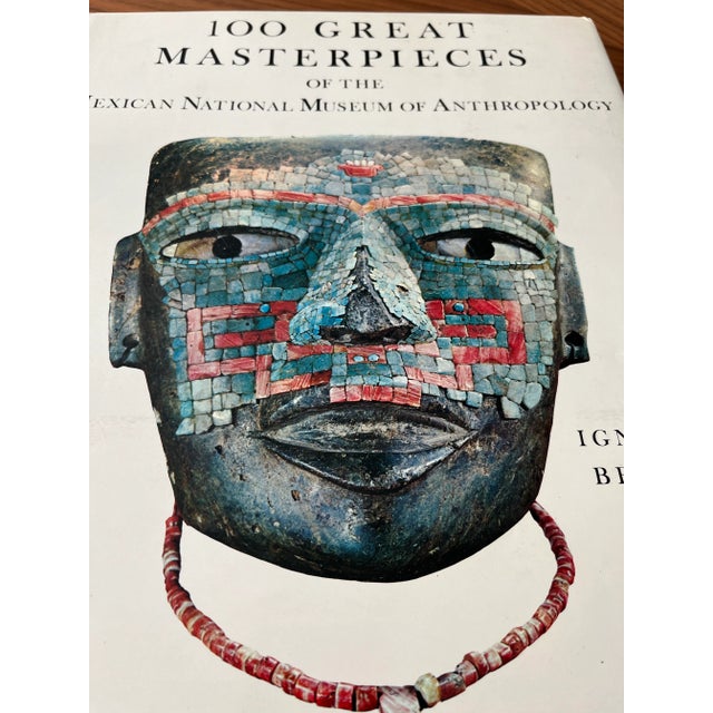 Coffee Table Art Book-100 Great Masterpieces of the Mexican National Museum of Anthropology, Ignacio Bernal 1969 For Sale - Image 4 of 10