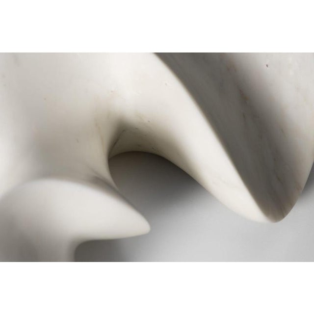 Frie, Abstract Carrara Marble Sculpture, 1970, Marble For Sale - Image 11 of 18