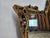 Mid-Century Modern Vintage Mirror in Lacquered and Carved Wood, 1960 For Sale - Image 3 of 12