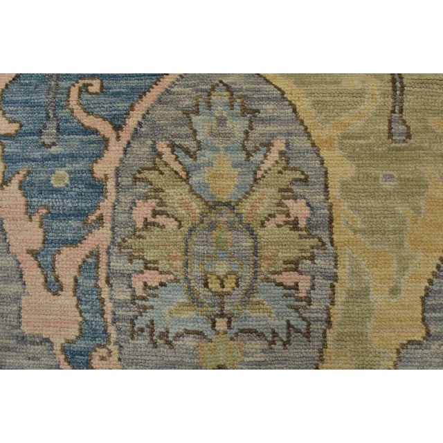Anatolia Rug 8′ X 9’6” Gray Wool Hand-Knotted Oriental Carpet For Sale - Image 9 of 15