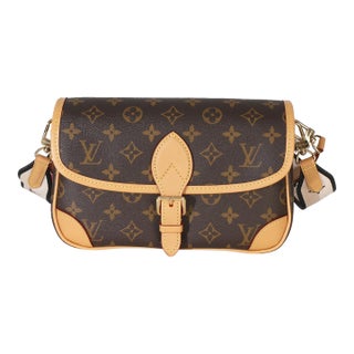 Black Monogram Canvas Diane For Sale