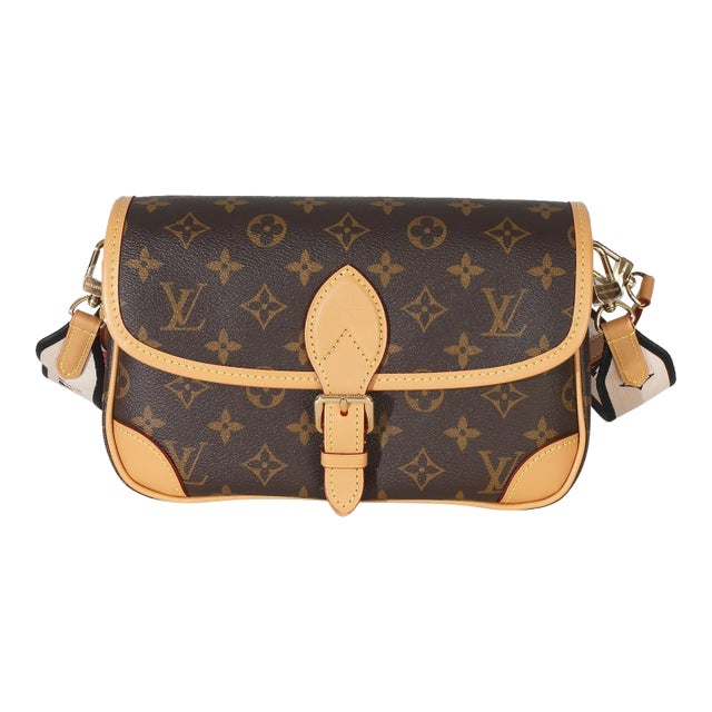 Black Monogram Canvas Diane For Sale