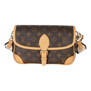 Black Monogram Canvas Diane