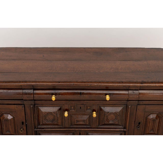 Renaissance Revival Oak Sideboard For Sale - Image 4 of 11