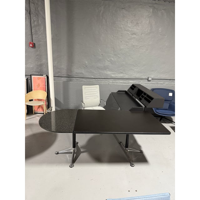 1980s Bruce Burdick for Herman Miller L-Shape Desk For Sale - Image 9 of 17