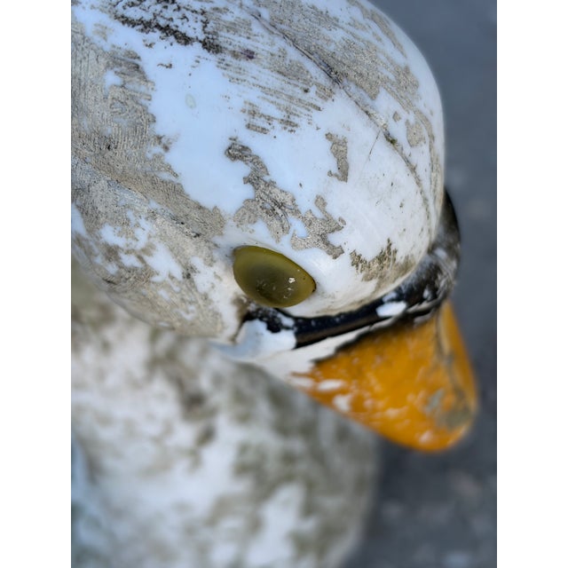 Pair of Oversized Plastic Swan Planters by Union Products, 1987 For Sale - Image 9 of 9