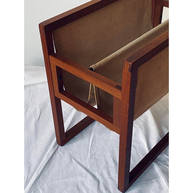 Newspaper Stand by Henning Wind Hansen for Sika Møbler, Denmark For Sale - Image 6 of 13