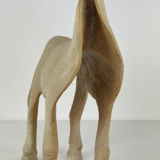 Ceramic Horse Sculpture by Víctor Ceprián Cortés, Spain, 1980s For Sale - Image 11 of 18