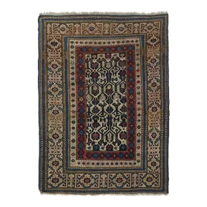 Antique Caucasian Shirvan Rug 3' x 4'5''