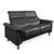 Green Leather Como Two-Seater Sofa from Stressless For Sale - Image 4 of 17