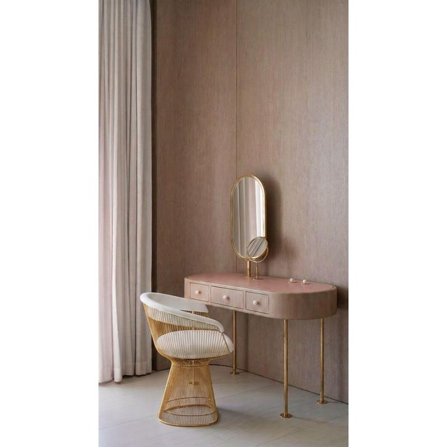 Poetry Dressing Table in European Oak and Italian Leather by Auste Ost For Sale - Image 13 of 15