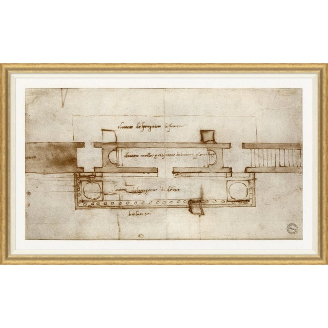 Traditional Portico Framed Art Print by David Phoenix For Sale - Image 3 of 3