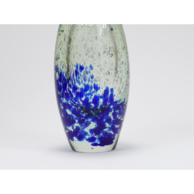 Bohemian Studio Sommerso Glass Vase by Jaroslav Svoboda for Skrdlovice Beranek, 1970s For Sale - Image 10 of 17
