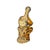 Late 20th Century Raku Fired Pregnant Mother & Child Abstract Modernist Clay Sculpture | Fertility Reimagined For Sale - Image 4 of 12
