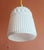 Glass Vintage White Glass Pendant Lights, 1990s, Set of 2 For Sale - Image 7 of 10