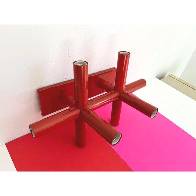 Modern Lightolier Molecule Wall Light by Dorner For Sale - Image 6 of 18