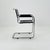Mart Stam Mid-Century Black Leather S34 Cantilever Armchair by Mart Stam for Thonet, 1980s For Sale - Image 4 of 11