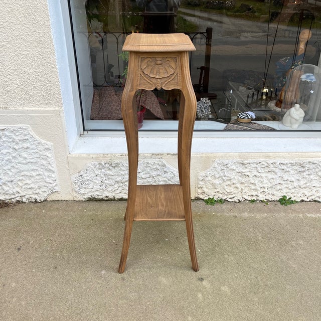 Raw Wood Skeleton Stand For Sale - Image 6 of 6