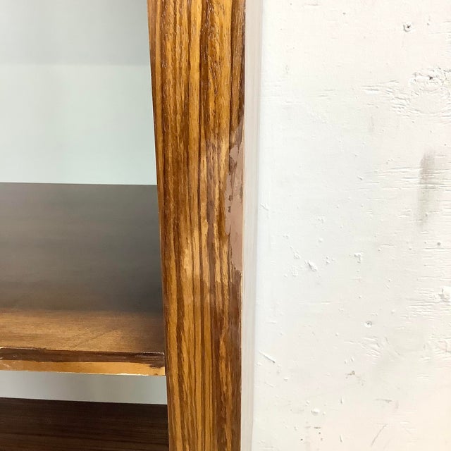 Modern Zebrawood Cubby Shelf With Chrome Sled Base, Fits Vinyl Records For Sale - Image 18 of 18