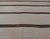 Ivory Ground Vintage Turkish Kilim Rug With Brown Stripes Wool Design For Sale - Image 4 of 11