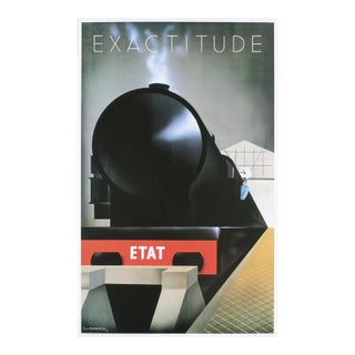 Pierre Fix-Masseau 'Exactitude (RESTRIKE)' Vintage France Lithograph For Sale