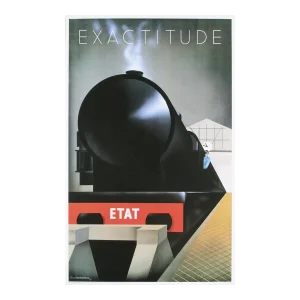 Pierre Fix-Masseau 'Exactitude (RESTRIKE)' Vintage France Lithograph