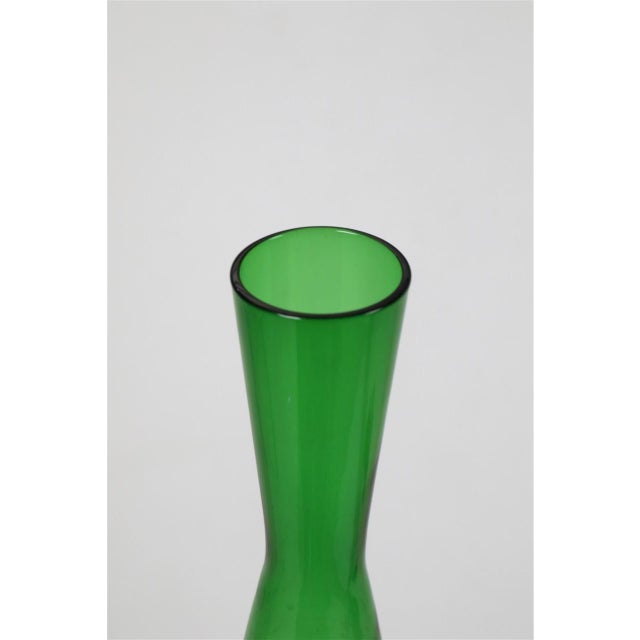 1960s Large Handcrafted Winston Vase by Per Lütken for Holmegaard, 1950s For Sale - Image 5 of 8