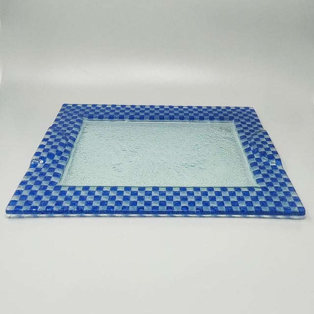 Italian Tray in Murano Glass from Albatros, 1970s For Sale - Image 4 of 9