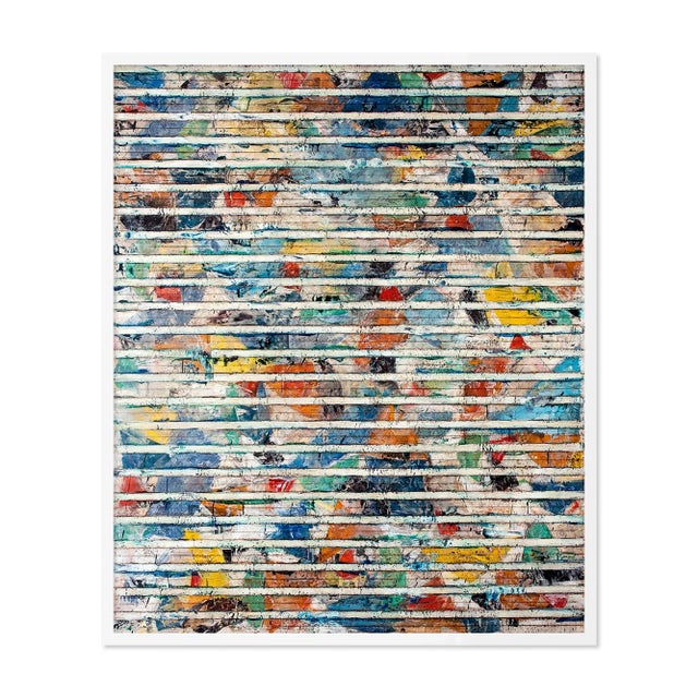 Brad Ellis Currents #13-01 by Brad Ellis, Art Print in White Frame, Medium For Sale - Image 4 of 4