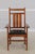 2000 - 2009 Set of 6 Stickley Harvey Ellis Mission Oak Dining Chairs For Sale - Image 5 of 16