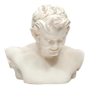 French Vintage Faun Bust