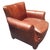 1980s Epitome of Classic British Tailoring With a Pair of George Smith Style Leather Club Chairs by Superb Creations. For Sale - Image 5 of 12