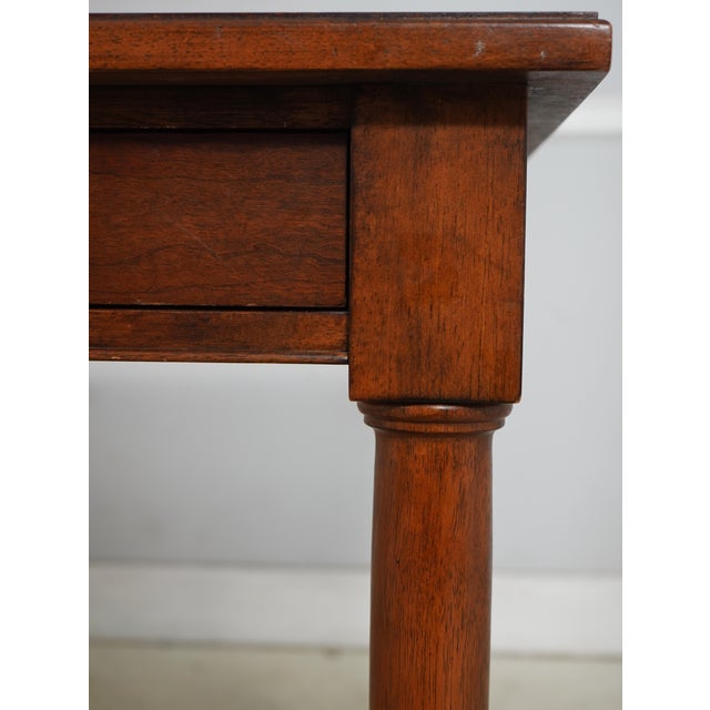 Brown Bernhardt Martha Stewart Cherry 3 Drawer Desk For Sale - Image 8 of 18