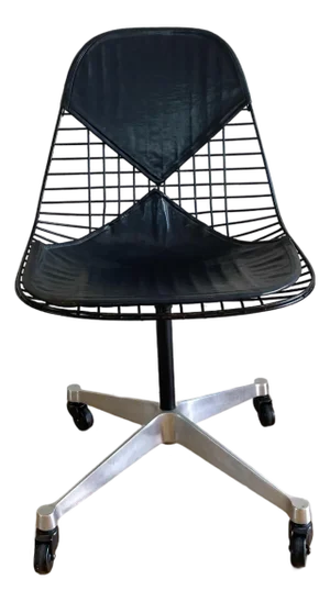 Mid 20th Century Eames PKCC Wire Task Chair