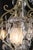Antique Louis XV Crystal & Brass Chandelier For Sale - Image 9 of 12