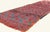 22030 Vintage Boujad Boucherouite Moroccan Rug, 03'03 x 09'03. The Eternal Lattice: A Vintage Boujad Moroccan Masterpiece...