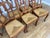 Vintage French Dining Chairs in Oak, Set of 8 For Sale - Image 5 of 14