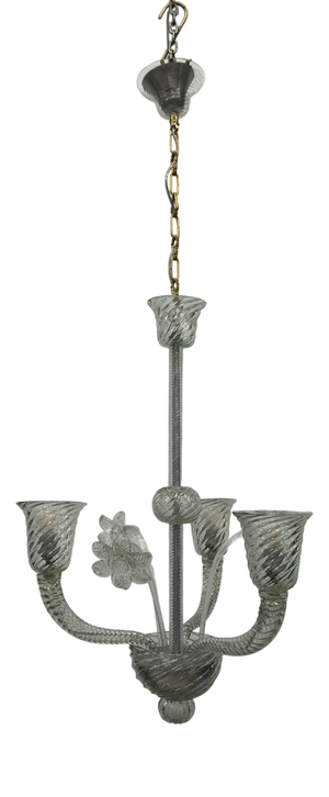 Murano Glass Chandelier from Seguso, 1960s