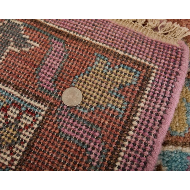 Jewel Toned Modern Turkish Oushak Rug | Chairish