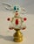 Shabby Chic 1970s Funny Rabbit Art Glass Lamp Finial For Sale - Image 3 of 4