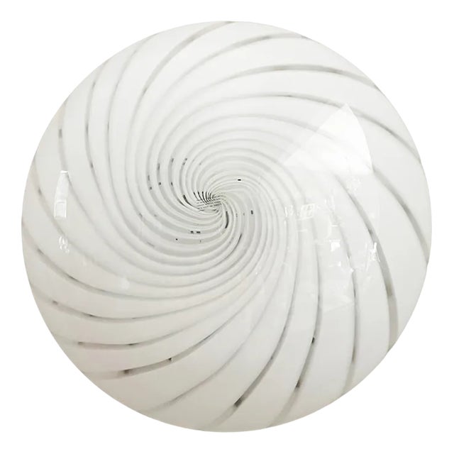 Large Murano Glass Ceiling Light, 1980s For Sale