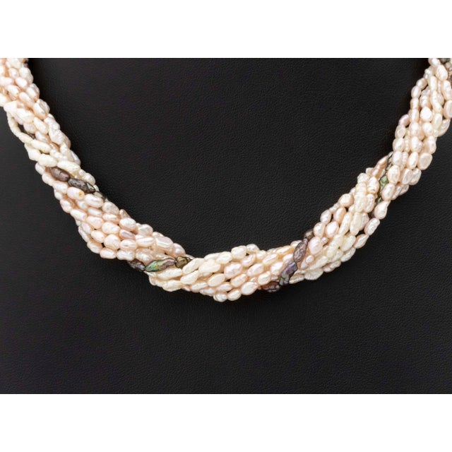 Contemporary Pomellato Baroque Pearl Multi-Strand Necklace For Sale - Image 3 of 7